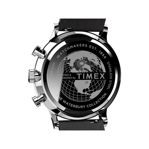 Timex Zegarek Waterbury Chronograph TW2U88100 Czarny 00 MODIVO