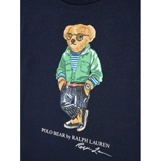 Polo Ralph Lauren T-Shirt 321865681002 Granatowy Regular Fit Polo Ralph Lauren 4_4T MODIVO okazja