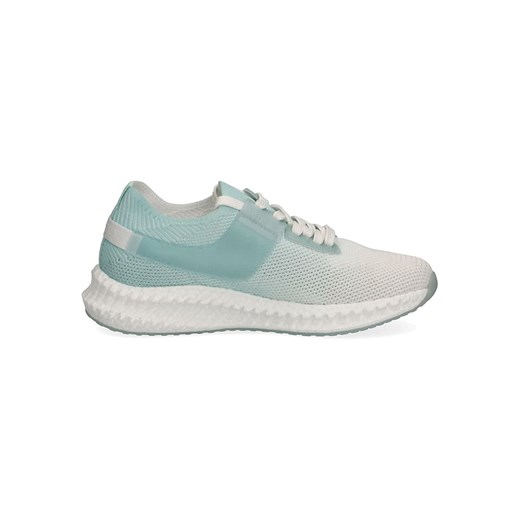 Skórzane sneakersy "Nikifly" kolorze turkusowym Caprice 38 wyprzedaż Limango Polska