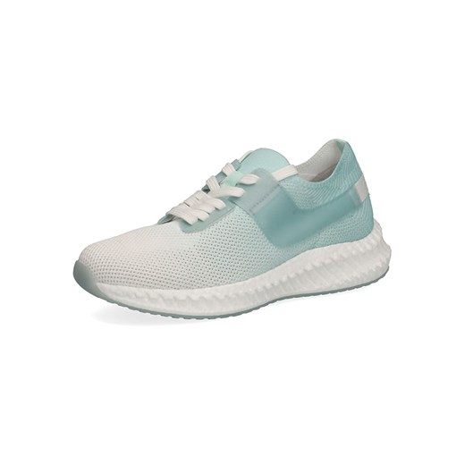 Skórzane sneakersy "Nikifly" kolorze turkusowym Caprice 40 wyprzedaż Limango Polska