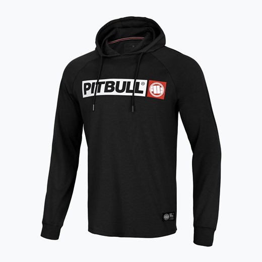 Koszulka longsleeve męska Pitbull Spandex 210 czarna 251001900001 | WYSYŁKA W Pitbull West Coast S sportano.pl
