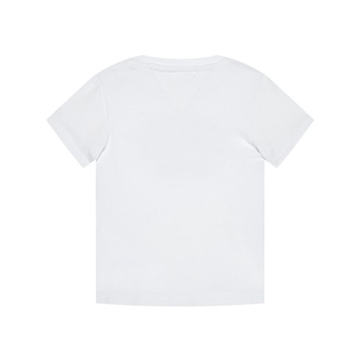 Tommy Hilfiger T-Shirt KN0KN01272 Biały Regular Fit Tommy Hilfiger 86 MODIVO okazja