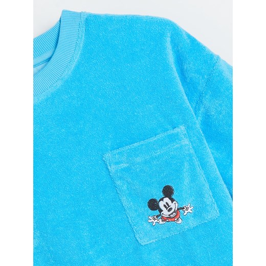 Reserved - T-shirt Mickey Mouse - Niebieski Reserved 128 Reserved