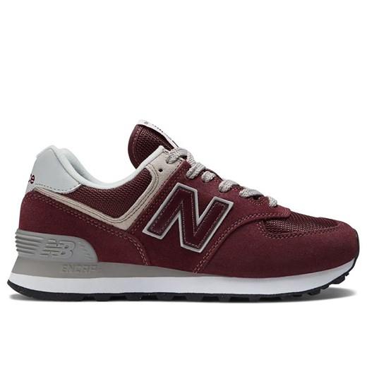 Buty New Balance WL574EVM - bordowe ze sklepu streetstyle24.pl w kategorii Buty sportowe damskie - zdjęcie 139666292