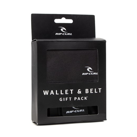 Zestaw upominkowy RIP CURL - Wallet + Belt Gift Pack BWUKI1 Black 90 Rip Curl  okazja eobuwie.pl