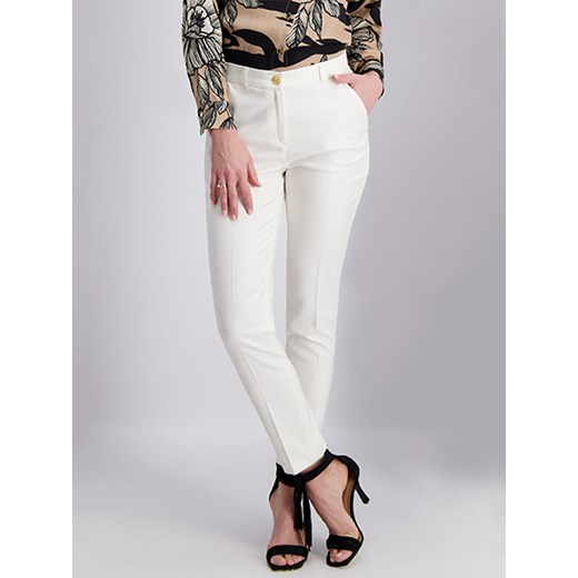 Damskie spodnie o lekkiej strukturze Lavard Woman 86022 40 promocja Eye For Fashion