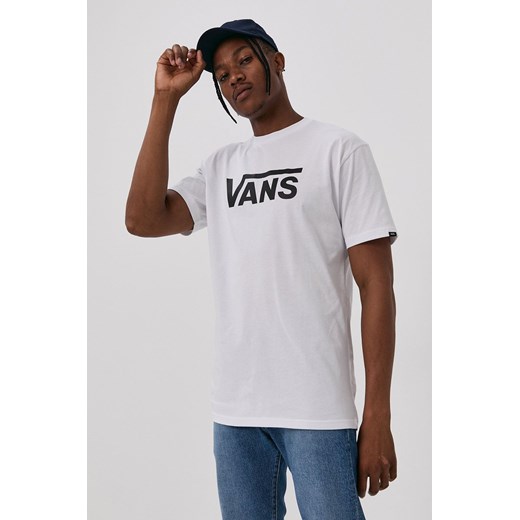Vans - T-shirt VN000GGGYB21-whitBLA ze sklepu ANSWEAR.com w kategorii T-shirty męskie - zdjęcie 139785621