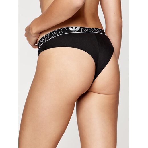 Emporio Armani Underwear Figi brazylijskie 162948 0A317 00020 Czarny XS wyprzedaż MODIVO