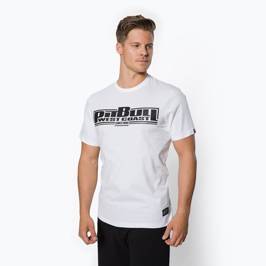 T-shirt męski Pitbull Classic Boxing biały 212035000101 | WYSYŁKA W 24H | 30 DNI Pitbull West Coast sportano.pl