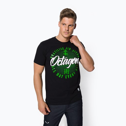 Koszulka męska Octagon Brazilian Jiu Jitsu czarna | WYSYŁKA W 24H | 30 DNI NA Octagon sportano.pl