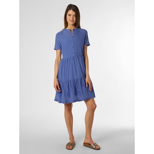 Tommy Hilfiger Sukienka damska Kobiety Bawełna niebieski jednolity ze sklepu vangraaf w kategorii Sukienki - zdjęcie 139814370
