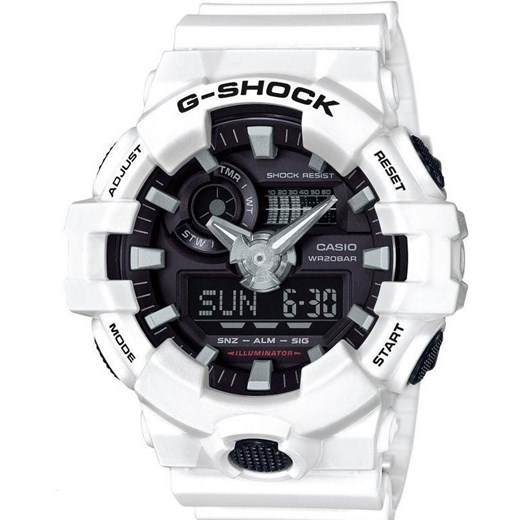 Zegarek CASIO G-SHOCK GA-700-7AER Casio  wyprzedaż happytime.com.pl