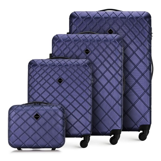 zestaw walizek z ABS-u z deseniem Wittchen WITTCHEN promocyjna cena