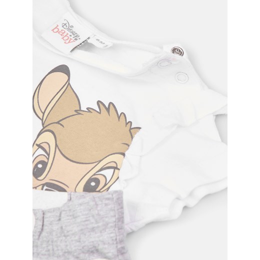 GATE Bawełniany zestaw t-shirt i spodenki Bambi dla niemowląt 3/6M Gate 3/6M gateshop promocyjna cena