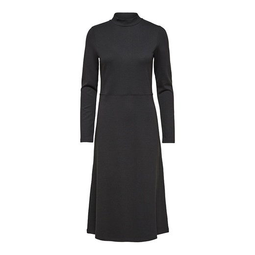 Sukienka "Belli" w kolorze czarnym Selected Femme M wyprzedaż Limango Polska