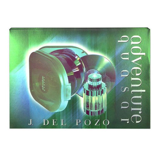Jesus Del Pozo Quasar Adventure M Zestaw perfum Edt 75ml + CD Etui perfumy-perfumeria-pl zielony Etui