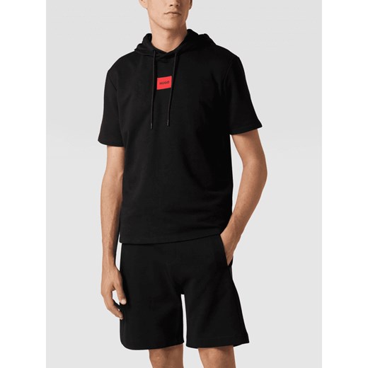 Bluza z kapturem i krótkim rękawem model ‘Dresley’ XXL Peek&Cloppenburg 