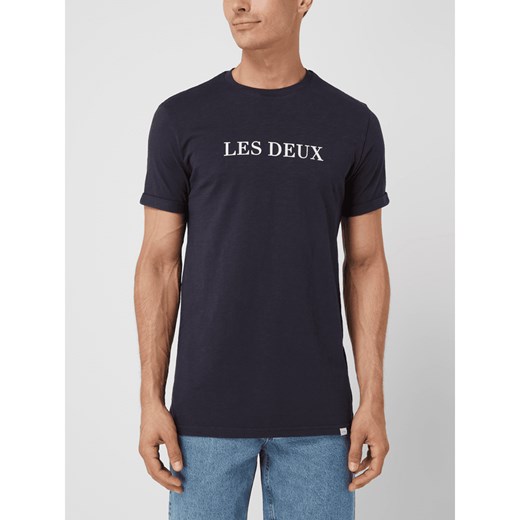 T-shirt z nadrukiem z logo Les Deux S Peek&Cloppenburg 