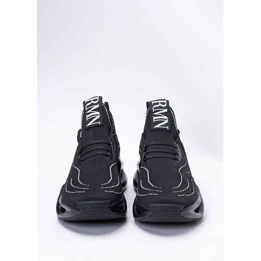 Sneakersy męskie czarne EA7 Emporio Armani X8X108 XK264 N078 Emporio Armani 40 2/3 Sneaker Peeker