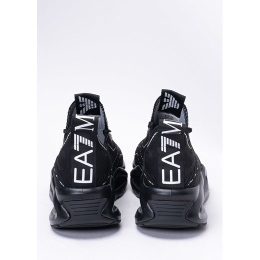Sneakersy męskie czarne EA7 Emporio Armani X8X108 XK264 N078 Emporio Armani 42 Sneaker Peeker