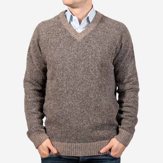 Sweter Willsoor willsoor-sklep-internetowy brazowy sweter