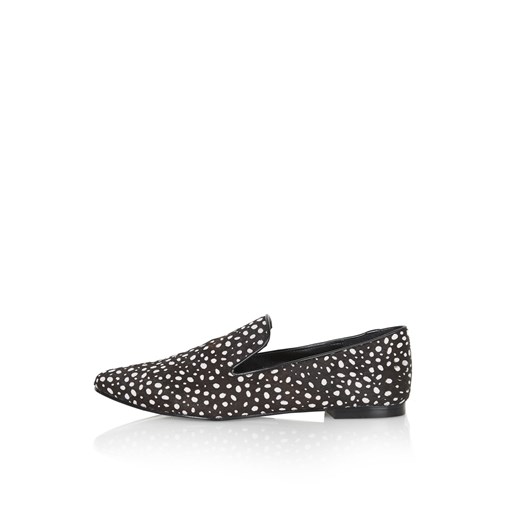 KOMO Pony Effect Slippers topshop szary 