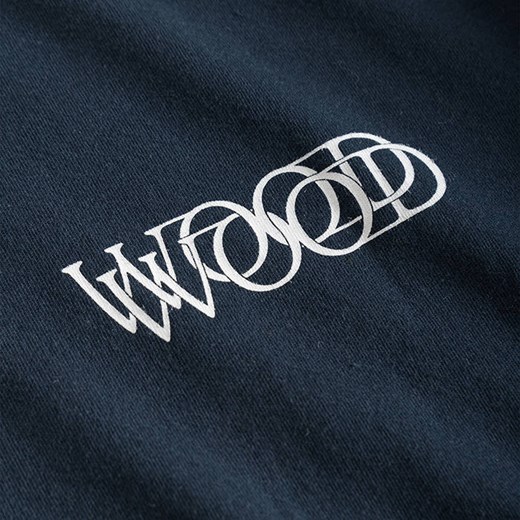 Koszulka męska Wood Wood Sami Graphic Logo T-shirt 12225712-2491 NAVY Wood Wood XL sneakerstudio.pl