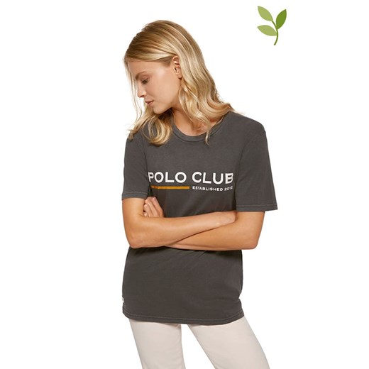 Koszulka w kolorze antracytowym Polo Club L wyprzedaż Limango Polska
