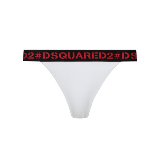 Dsquared2 Underwear Dół od bikini D6B312190.11040 Biały 44 wyprzedaż MODIVO