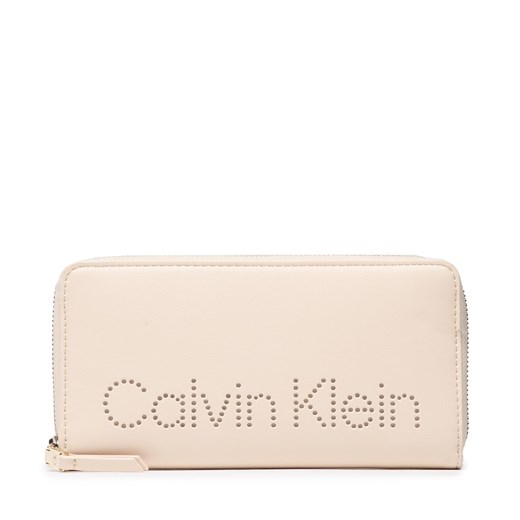 Duży Portfel Damski CALVIN KLEIN - Ck Set Wallet Z/A Lg K60K609191 VHB Calvin Klein  wyprzedaż eobuwie.pl