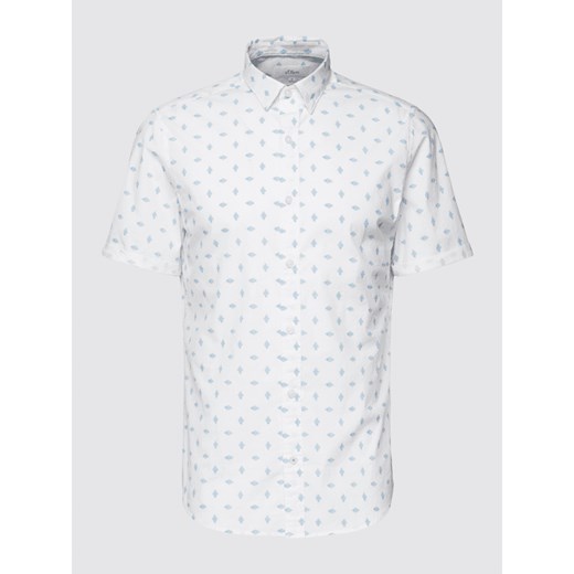 Koszula casualowa o kroju slim fit we wzory na całej powierzchni XL Peek&Cloppenburg 