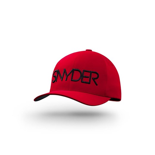 Czapka golfowa SNYDER Delta Red S/M, YUPOONG, FLEXFIT Snyder Golf TOMA MARKETING