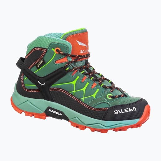 Buty trekkingowe dziecięce Salewa Alp Trainer Mid GTX 5960 zielone 64010 | 31 EU okazyjna cena sportano.pl