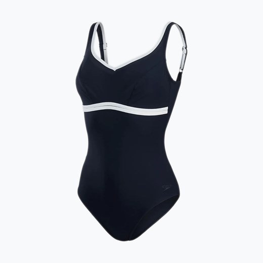 Strój pływacki jednoczęściowy damski Speedo ContourLuxe Solid Shaping granatowy Speedo 42 (38) wyprzedaż sportano.pl