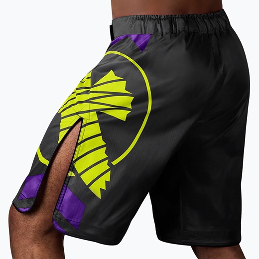 Spodenki do MMA Hayabusa Icon Fight czarno-żółte ICFS-BK-L | WYSYŁKA W 24H | 30 Hayabusa S sportano.pl
