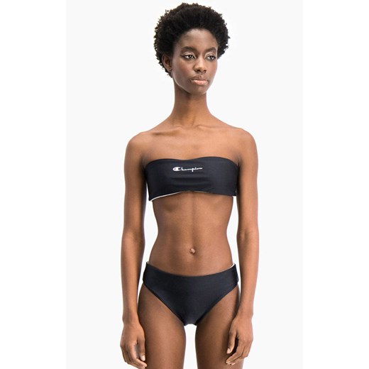 Top strój kąpielowy bikini KK001 113030, Kolor czarno-biały, Rozmiar M, Champion ze sklepu Intymna w kategorii Stroje kąpielowe - zdjęcie 140670080