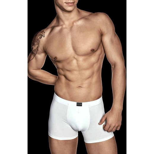 Białe bokserki męskie bawełniane Apollo, Kolor biały, Rozmiar M, Gee One ze sklepu Intymna w kategorii Majtki męskie - zdjęcie 140674324