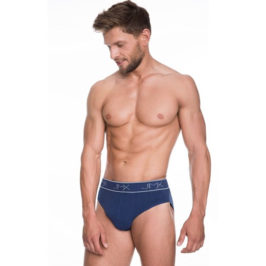 Slipy męskie bezszwowe granatowe Carbon, Kolor granatowy, Rozmiar M, Julimex ze sklepu Intymna w kategorii Majtki męskie - zdjęcie 140677321