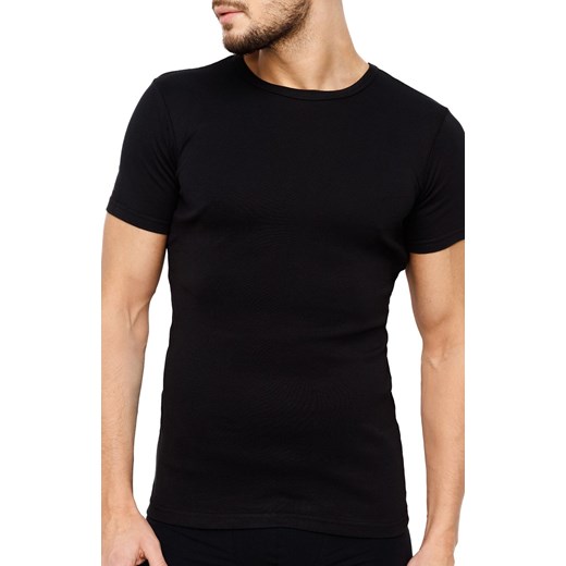 Koszulka męska MTP-001, Kolor czarny, Rozmiar M, Rossli Rossli M Intymna okazyjna cena