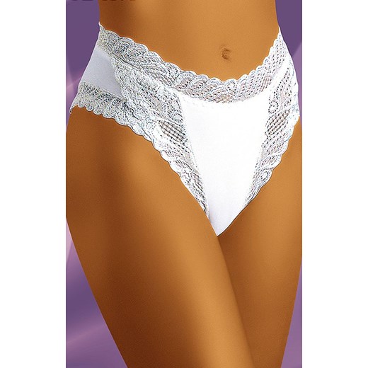 Abra figi damskie, Kolor biały, Rozmiar L, Wol-bar ze sklepu Intymna w kategorii Majtki damskie - zdjęcie 140684983