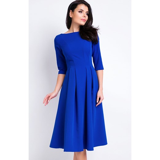 Sukienka A159, Kolor niebieski, Rozmiar S, Awama S Primodo