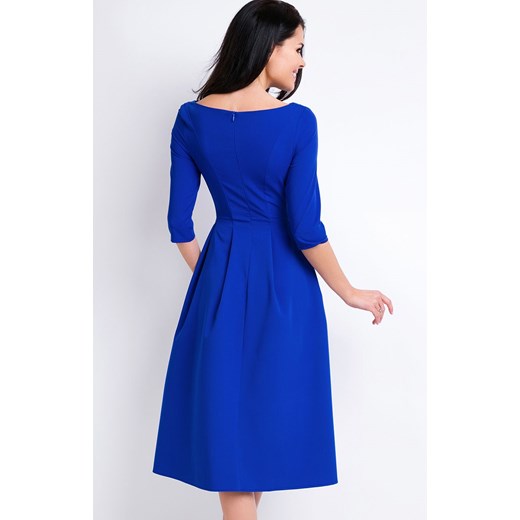 Sukienka A159, Kolor niebieski, Rozmiar S, Awama XL Primodo