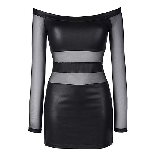 Sukienka V-9309, Kolor czarny, Rozmiar L, Axami Axami M promocja Primodo