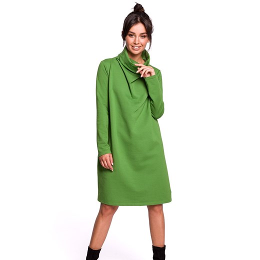 Sukienka B132, Kolor jasnozielony, Rozmiar S, BE Be M Primodo