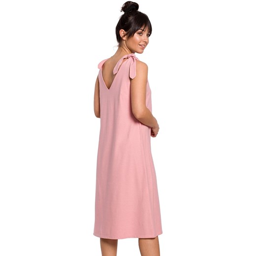 Sukienka B148, Kolor różowy, Rozmiar S, BE Be 2XL Primodo