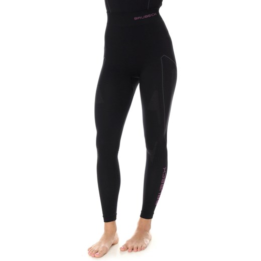 LE11870A THERMO spodnie termoaktywne damskie dł., Kolor czarno-różowy, Rozmiar XS, Brubeck ze sklepu Primodo w kategorii Spodnie damskie - zdjęcie 140691774