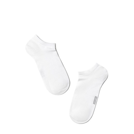Krótkie bawełniane białe skarpetki stopki Active, Kolor biały, Rozmiar 40-41, Conte ze sklepu Primodo w kategorii Skarpetki męskie - zdjęcie 140691962