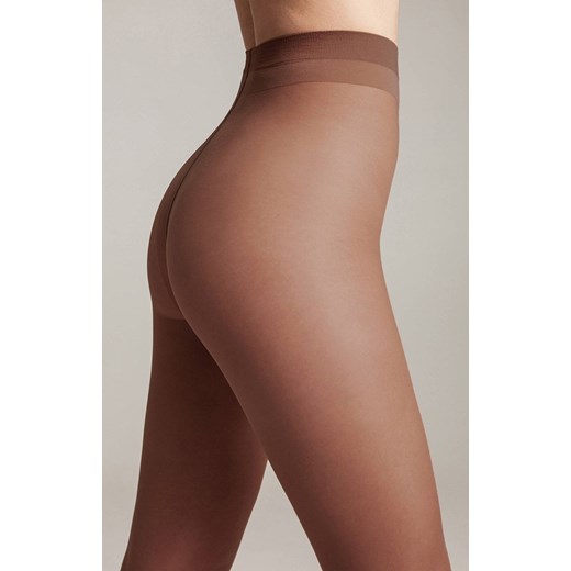 Rajstopy mokka z efektem delikatny jedwab Prestige 40 DEN, Kolor mocca, Rozmiar 4, Conte ze sklepu Primodo w kategorii Rajstopy - zdjęcie 140692213