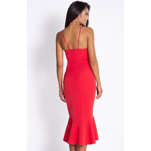 Nife sukienka BY KLAUDIA EL DURSI, Kolor czerwony, Rozmiar L, Dursi Dursi L wyprzedaż Primodo