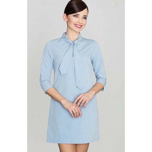 Sukienka K369, Kolor błękitny, Rozmiar S, Lenitif ze sklepu Primodo w kategorii Sukienki - zdjęcie 140698271